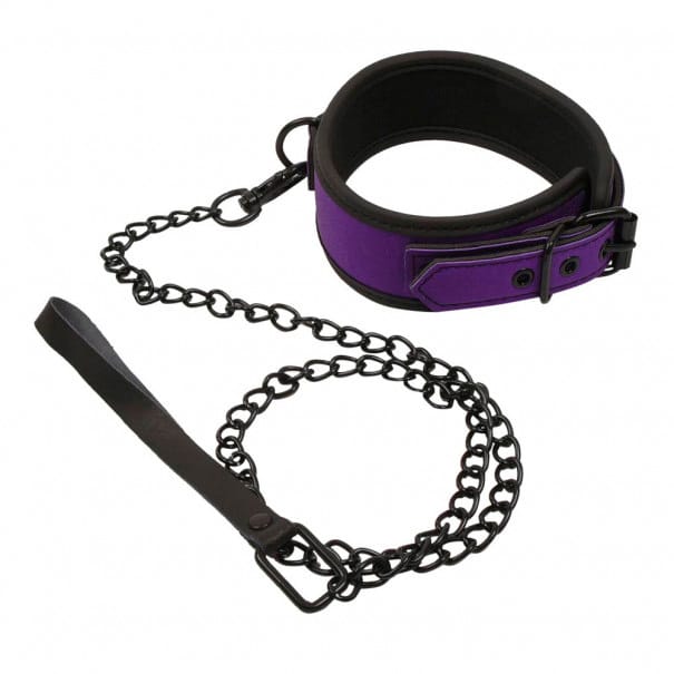 Collier / Laisse Style BDSM Et Fétichisme - Neuf